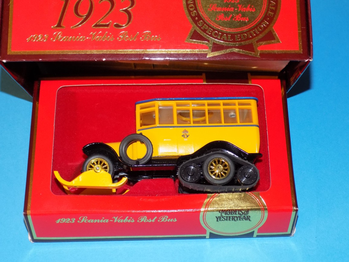 ミニカー matchbox y16 1923 scania vabis postbus 1/49 Matchbox